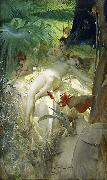 Anders Zorn The Love Nymph oil painting reproduction